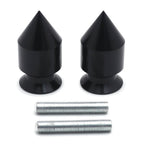 Black Spike Swingarm Spool 10mm for Kawasaki ER-6N (2009–2010) Ninja 250R (2008–2011)