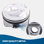 Set of 4 Engine Pistons for Ford Mustang 2015–2019 2.3L