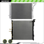 Radiator and Condenser Kit for Kia Optima Hyundai Sonata 2011–2015