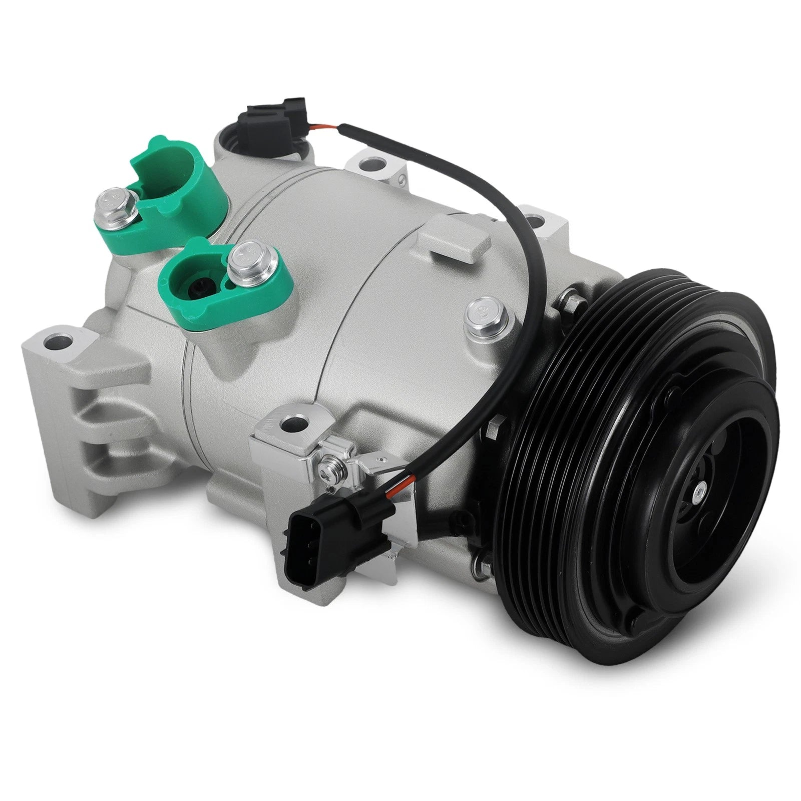 VS12 AC Compressor w/ 6-Groove Pulley for Hyundai Accent (2018–2019) CO11594C