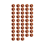 48X Engine Bolt Topper Caps Orange for Harley Twin Cam Touring Dyna