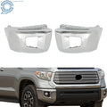 Front Bumper End Cap for Toyota Tundra (2014–2021) Chrome Steel