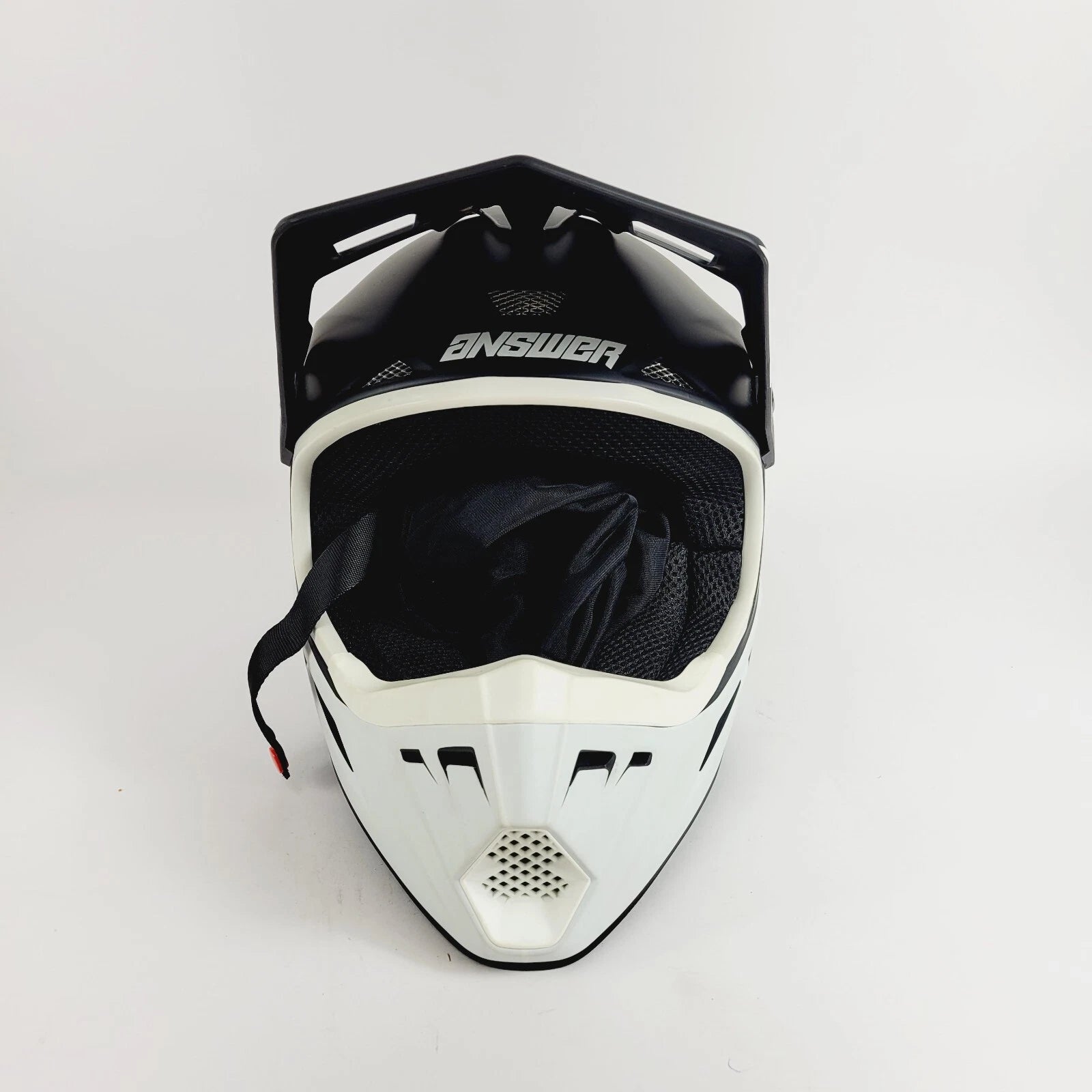 Answer Racing AR1 Biker Motorcycle Helmet SM Matte White (4903070)