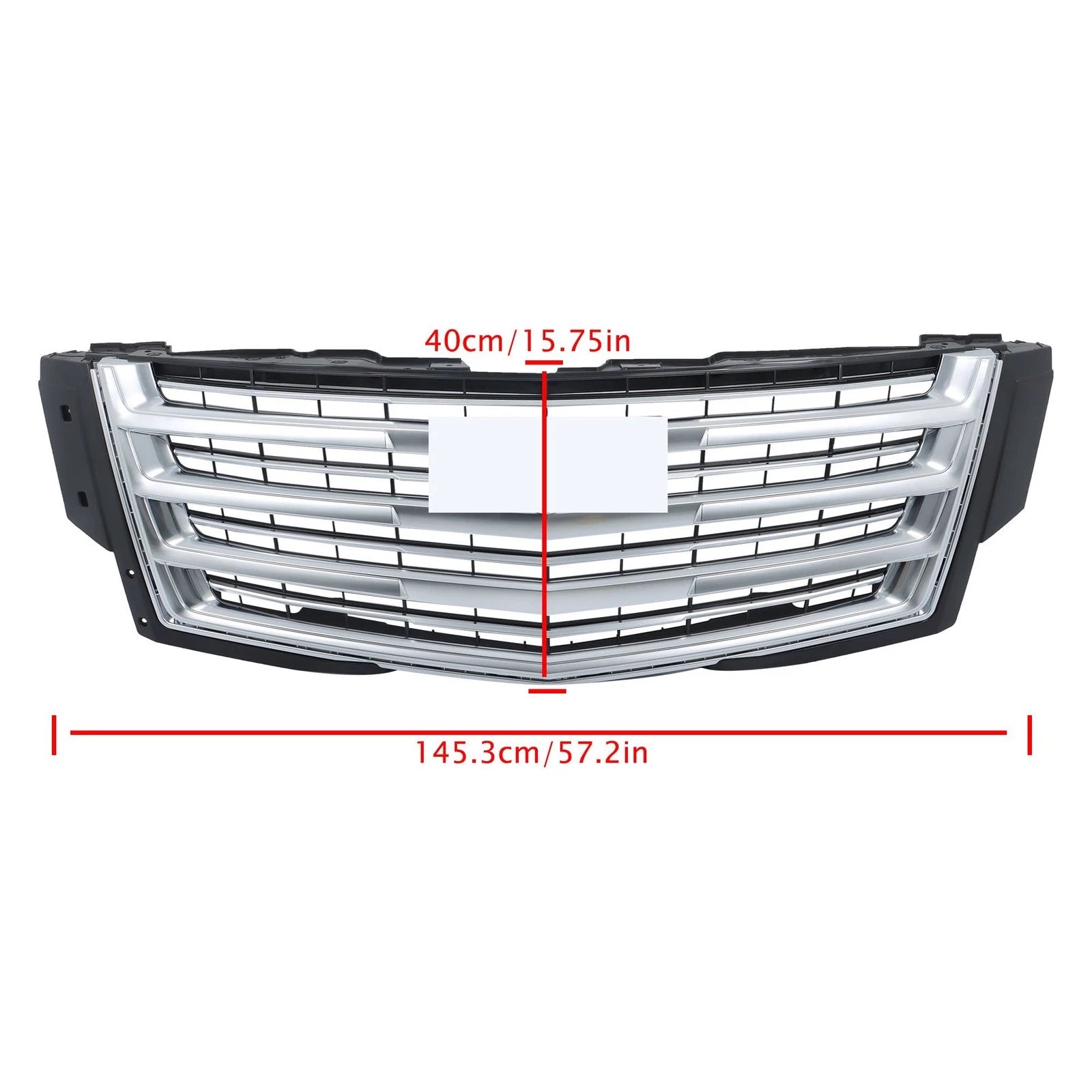 Chrome Front Upper Bumper Grille for Cadillac Escalade (2015–2020)