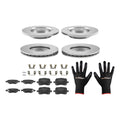 Brake Rotors and Pads Set for Chevrolet HHR (2006–2011)