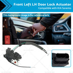 Front Left LH Door Lock Actuator for KIA Sorento (2011–2015) 813102P000