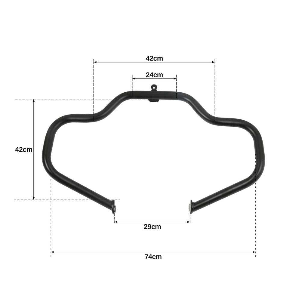 1X Engine Guard Crash Bar for Harley Electra Road Glide (2009–2024)