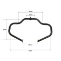 1X Engine Guard Crash Bar for Harley Electra Road Glide (2009–2024)