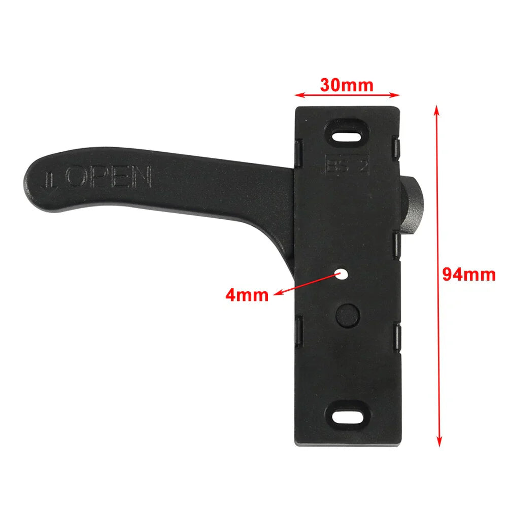 RV Screen Door Latch Handle Kit for Universal Camper Motorhome