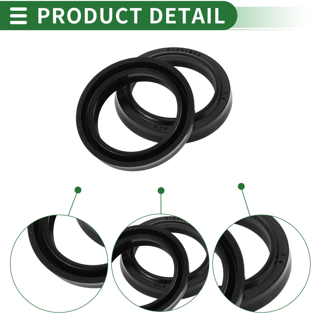 Set of 5 Oil Seal Rotary Shaft Seal NBR Rubber 25x33x4.5mm