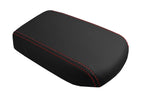 Console Lid Pull Over Cover Leather for Toyota Corolla (2009–2013) Red Stitch