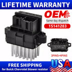 A/C Heater Blower Motor Resistor for Chevy GMC Cadillac Saturn Buick (2000–2010)