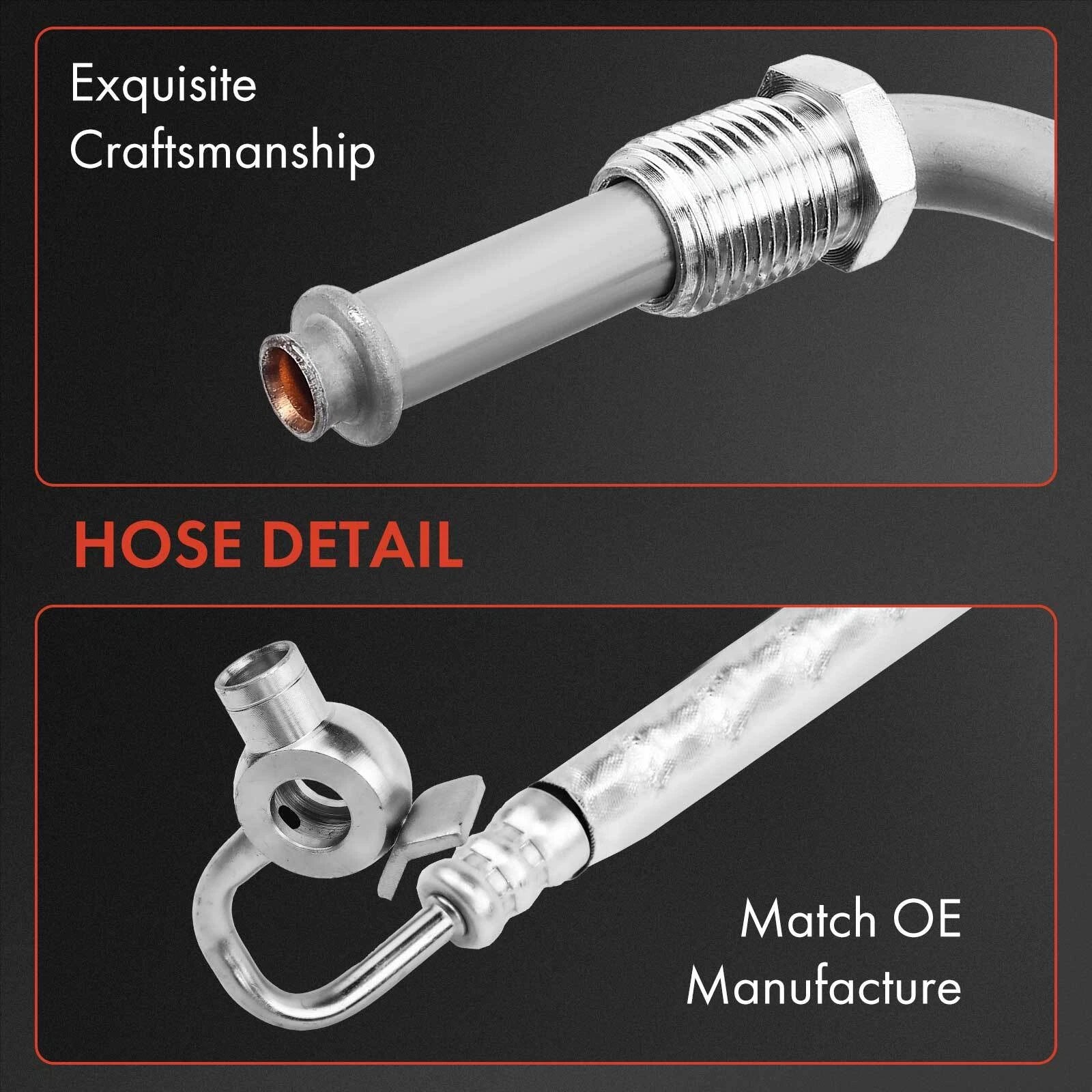 Power Steering Pressure & Return Hose for Toyota Tundra V6 (2000–2006)