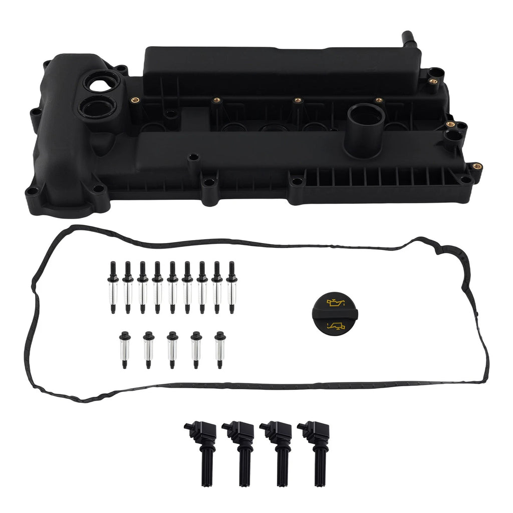 Engine Valve Cover & Ignition Coil for Ford Focus, Escape (2012–2021)
