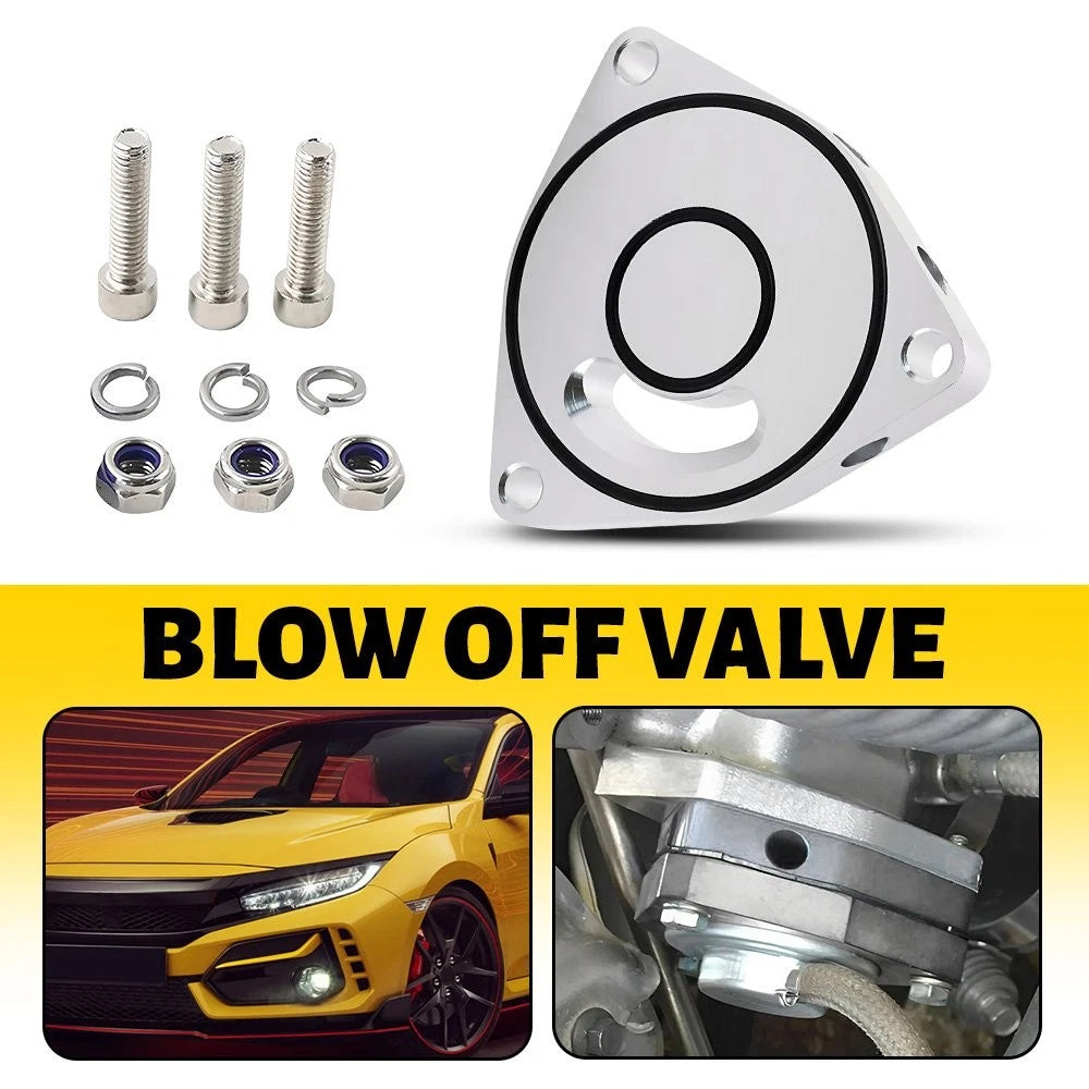 Billet Turbo Blow Off Valve Plate Spacer for Honda Civic (2015–2021)