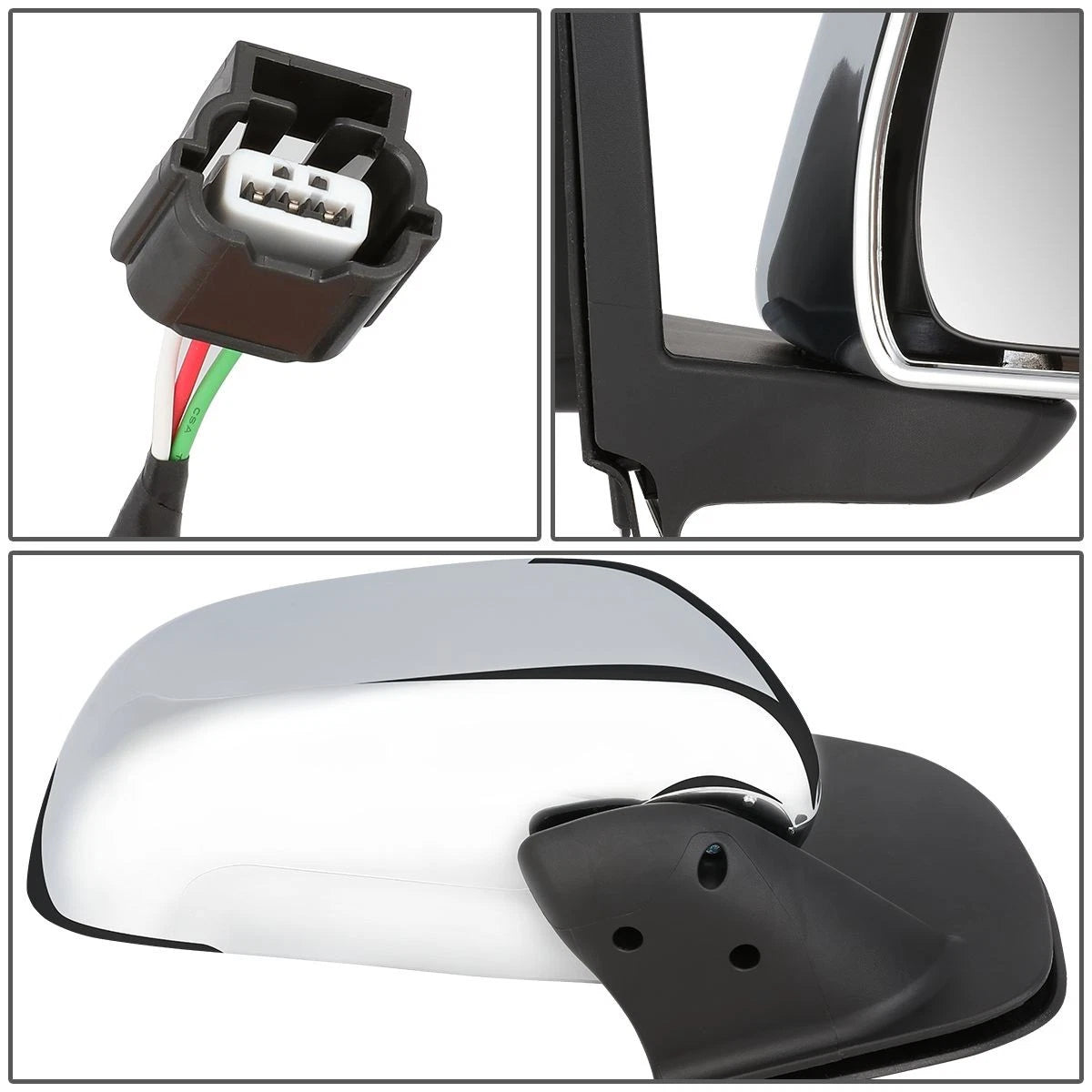 OE Style Powered Side View Door Mirror Right for Nissan Frontier Xterra (2005–2017) NI1321170