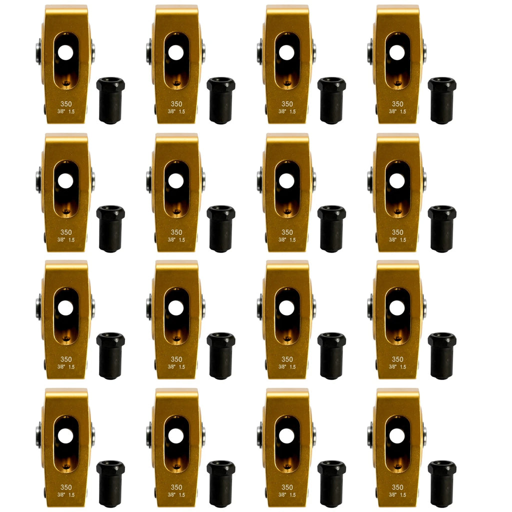 Set of 1.5 Ratio Roller Rocker Arms for Chevy SBC Gen I (1960–1985)
