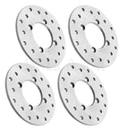 Set of 4 Brake Disc Rotors for Honda MUV700 Big Red 700 (2009–2013)