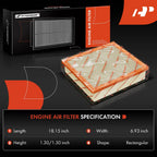 Engine Air Filter for Chevy Express 2500 3500 GMC Savana (2018-2022)
