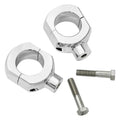 Chrome 2" Handlebar Bar Risers for Harley Sportster XL 1200 XL883 Softail (2004-2023)