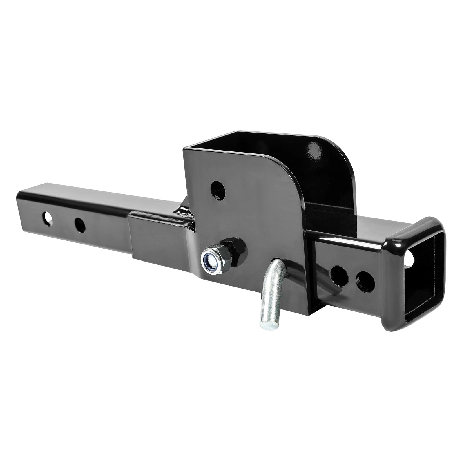 2" Folding Trailer Hitch Mount Shank Adapter for Cargo Wheelchair Carrier