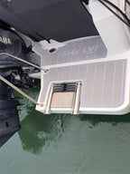 Swim Platform Cockpit Pad for Jeanneau Merry Fisher 795 (2021) - EVA Teak Flooring