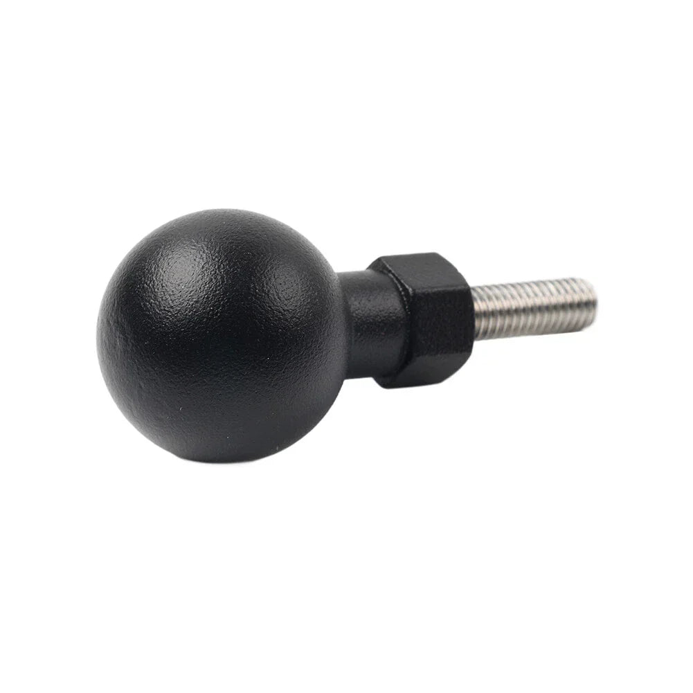 Moto Ball Head Base GPS Phone Holder Bracket Clamp with M6x30mm Bolts