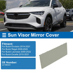 Sun Visor Mirror Cover for Buick Envision (2014–2021) No. 23196443 Light Beige
