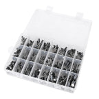 500pcs Electrolytic Capacitors Assortment Kit 0.1uF-1000uF