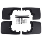 Set of 4 Black Splash Guards for Ford F-150 (2021–2024) ML3Z-16A550-BA