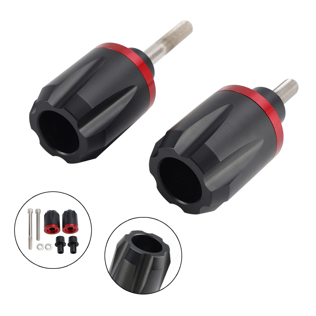 Crash Bobbin Protector Slider Set of 2 Aluminum Red for Honda CB650R (2019–2020)