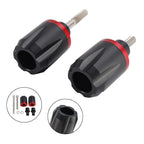 Crash Bobbin Protector Slider Set of 2 Aluminum Red for Honda CB650R (2019–2020)