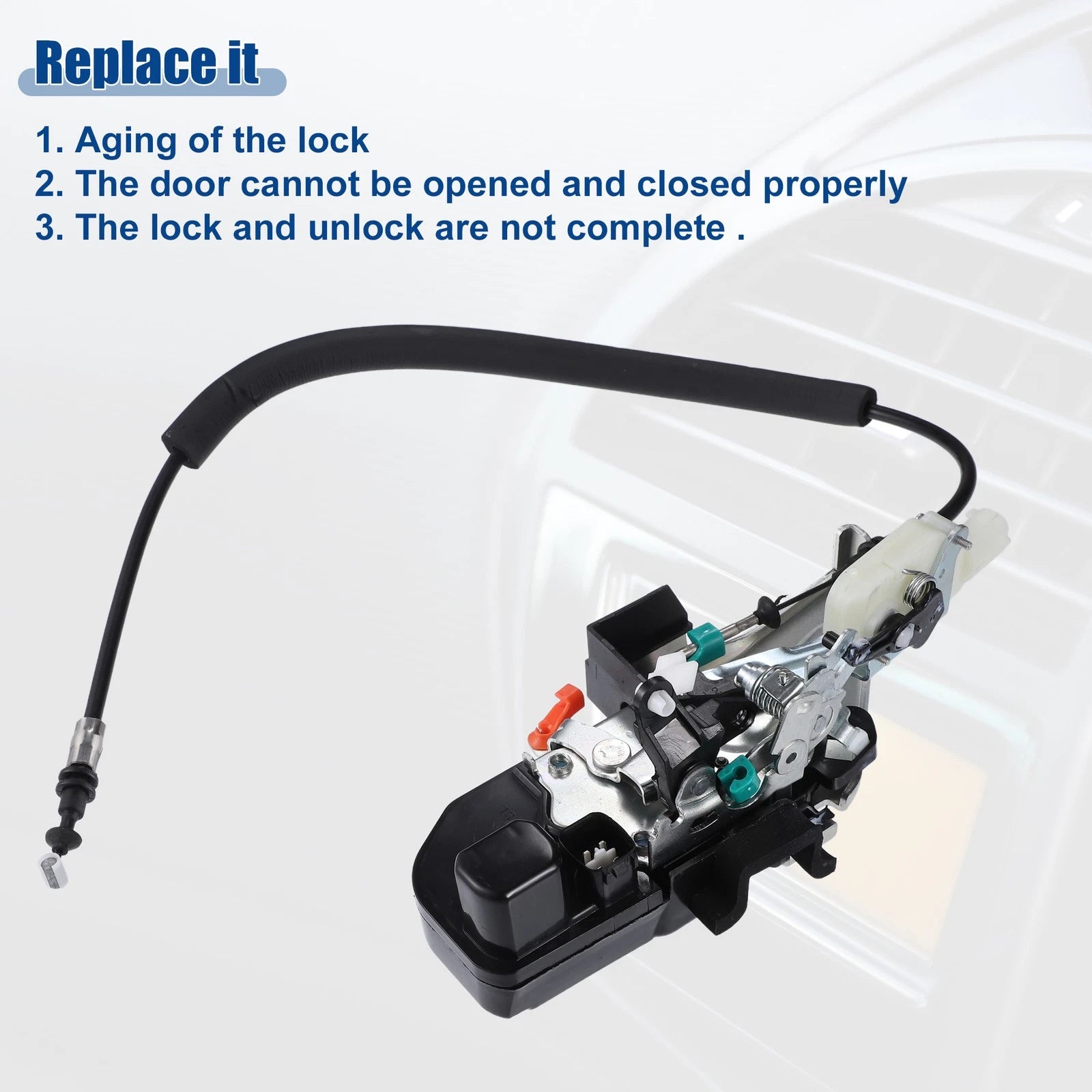 Front Left Door Lock Actuator Motor for Dodge Challenger (2011–2014) No. 68064403AB