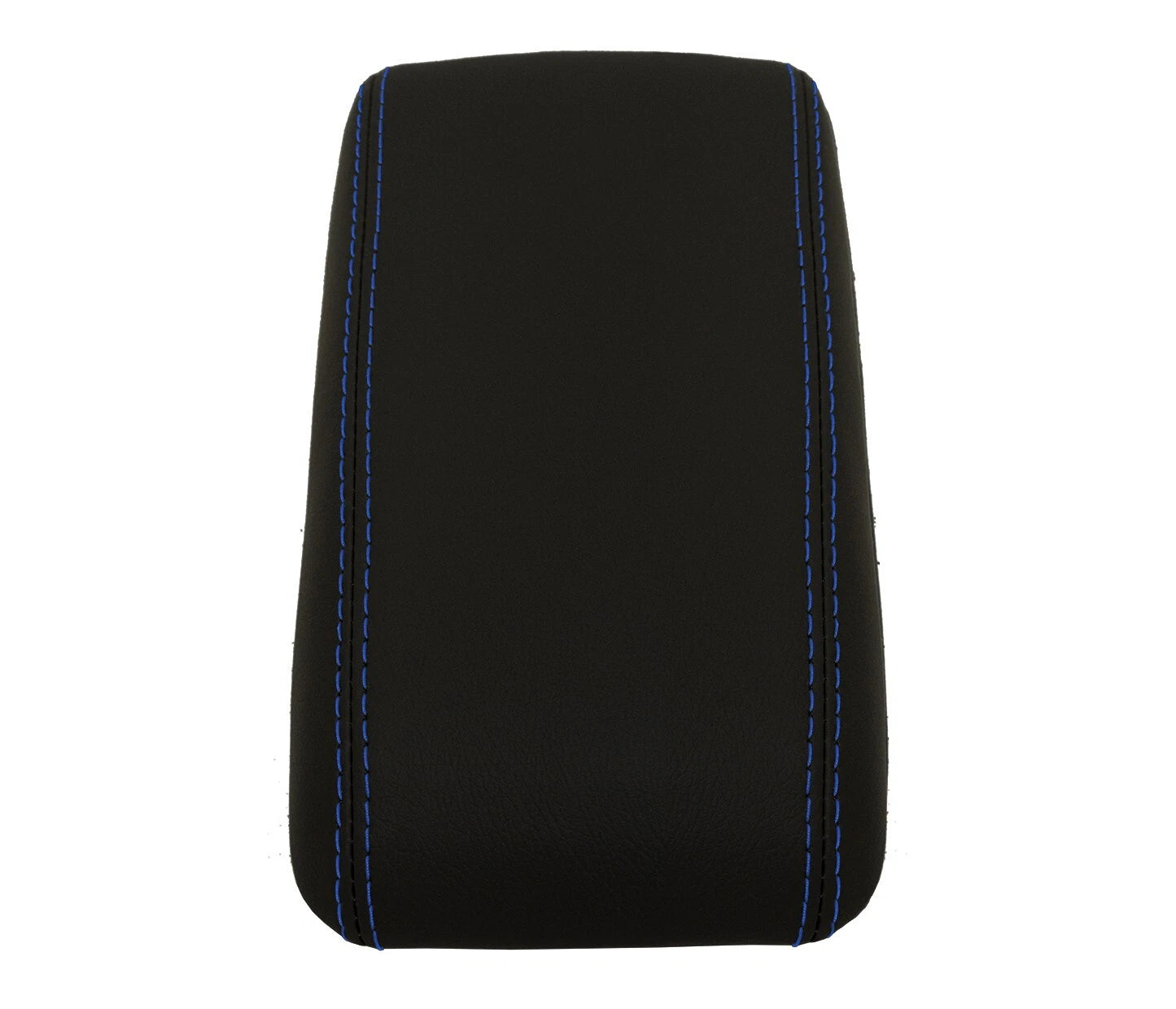 Console Lid Armrest Cover for Scion TC (2005–2010) Blue Stitch PVC Leather
