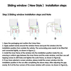 15" x 22" Vertical Slide Teardrop Window for RV Trailer