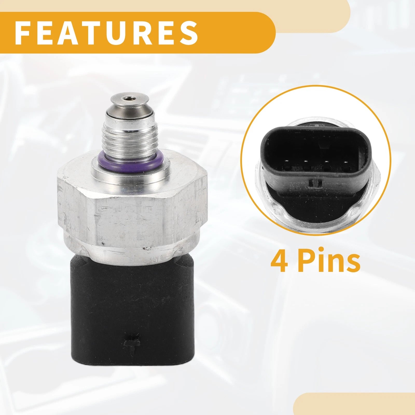 A/C Pressure Switch Sensor for Audi Q7 (2015–2019) 1 Pcs