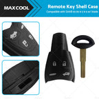 Set of 4 Button Remote Key Shell Case for Saab 93 95 9-3 9-5