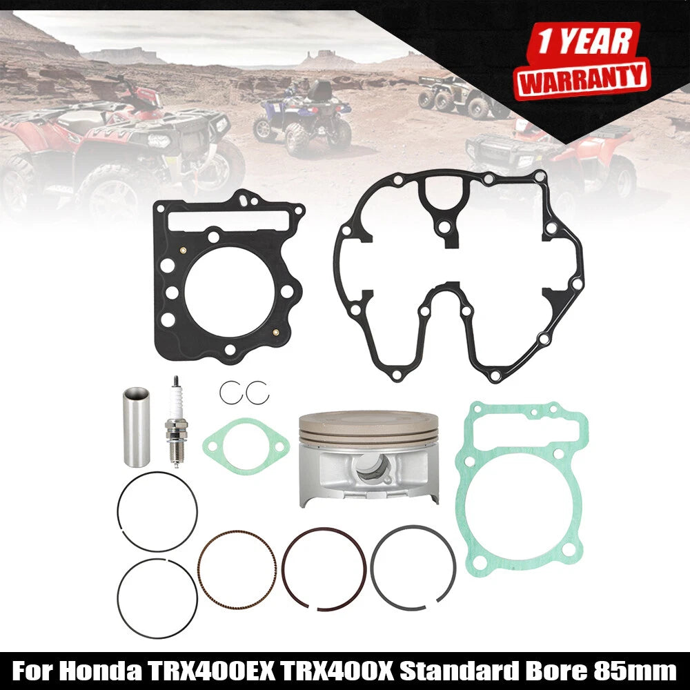 Top End Gasket Piston Kit for Honda TRX400EX TRX400X