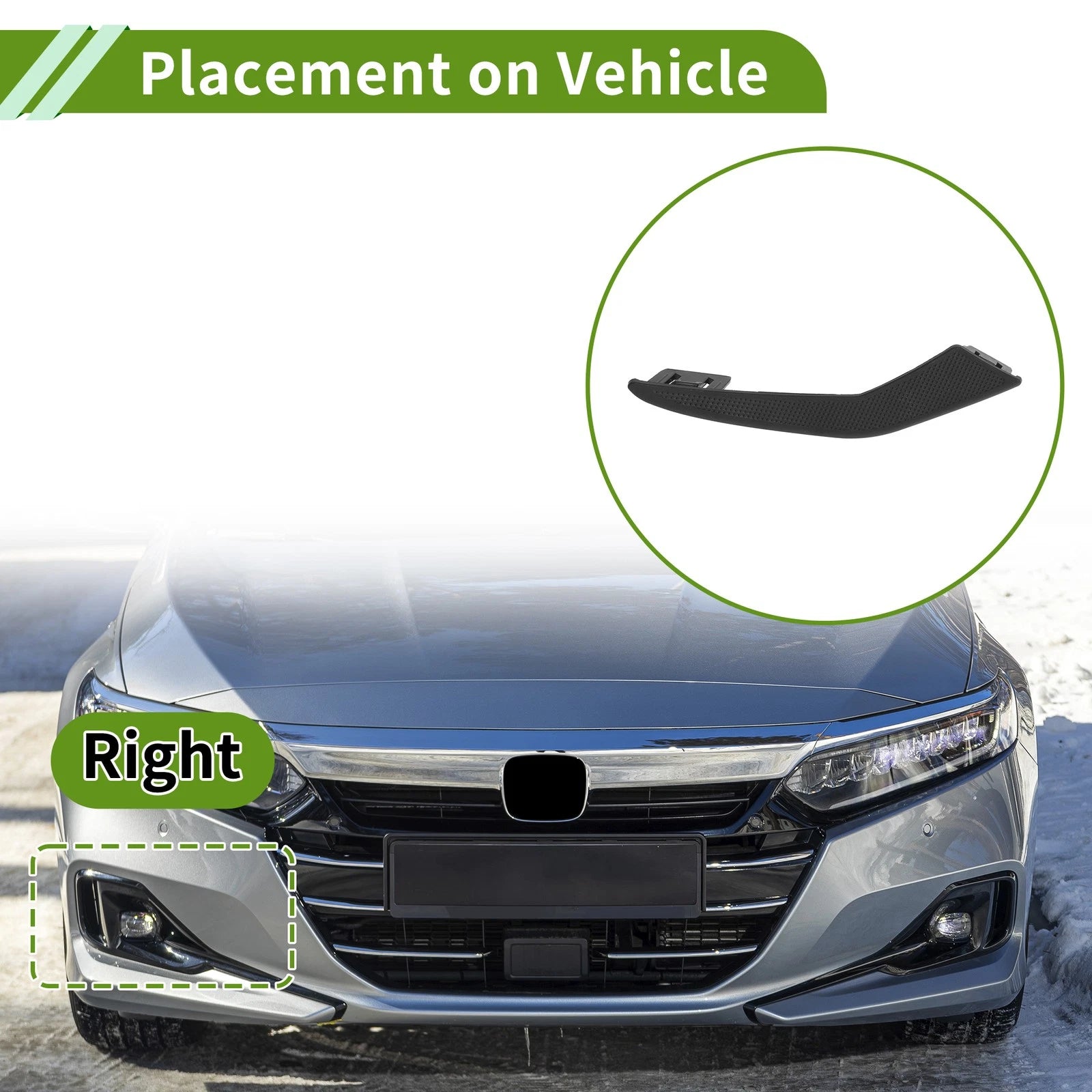 1 Pc Fog Light Grill for Toyota Corolla (2019–2021) No. 8148102850