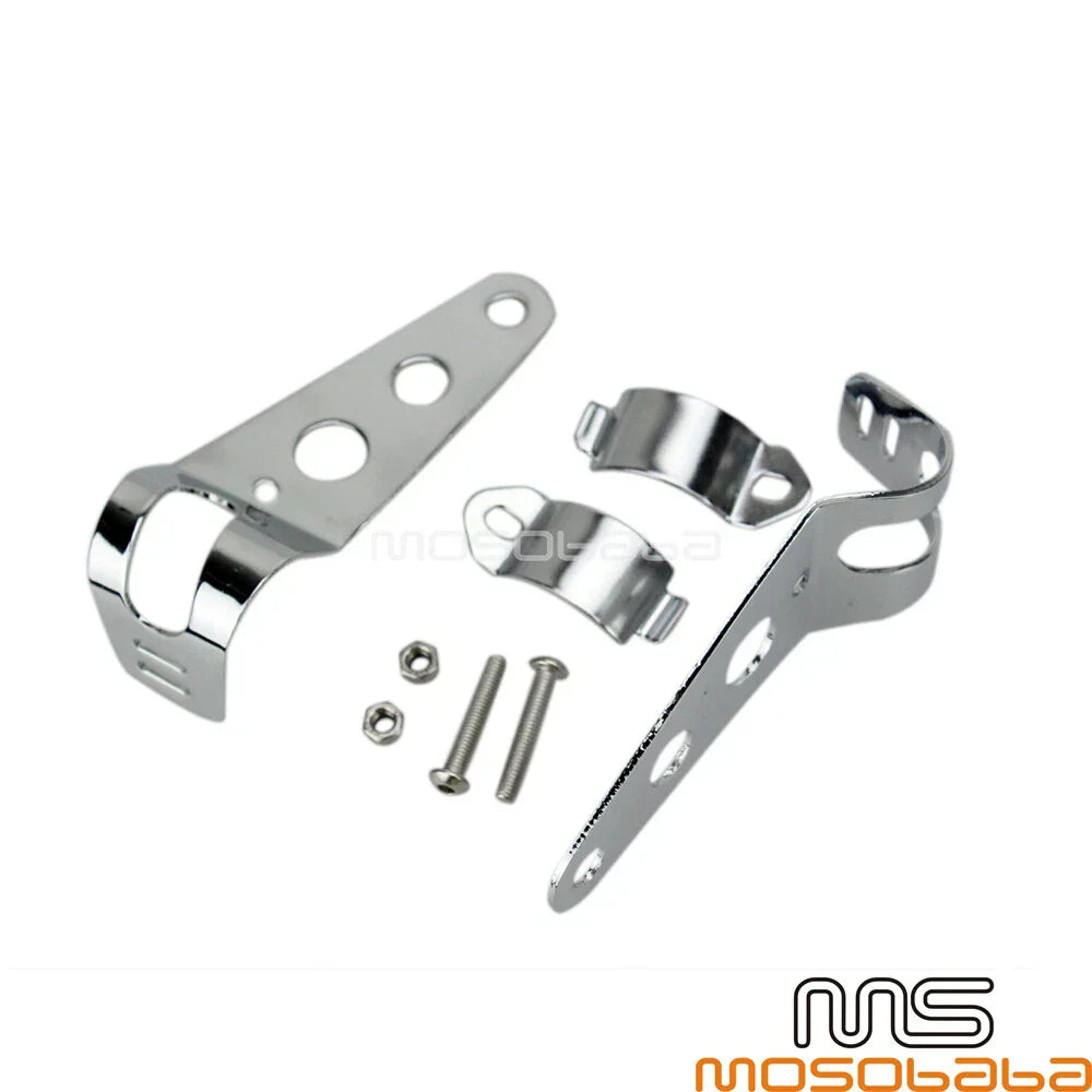 Adjustable Headlight Mount Bracket for Motorcycle 28-35mm Fork Tube