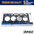 Cylinder Head Gasket for Kubota V1405 Engine (Metal)