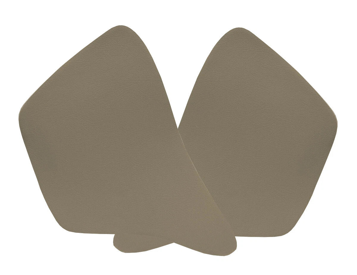 Front Insert Door Panel Cover Leather for Toyota Tacoma (2005–2015) Beige