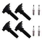 4X Ignition Coils & Spark Plug for Ford Escape Lincoln Nautilus (2020–2022)