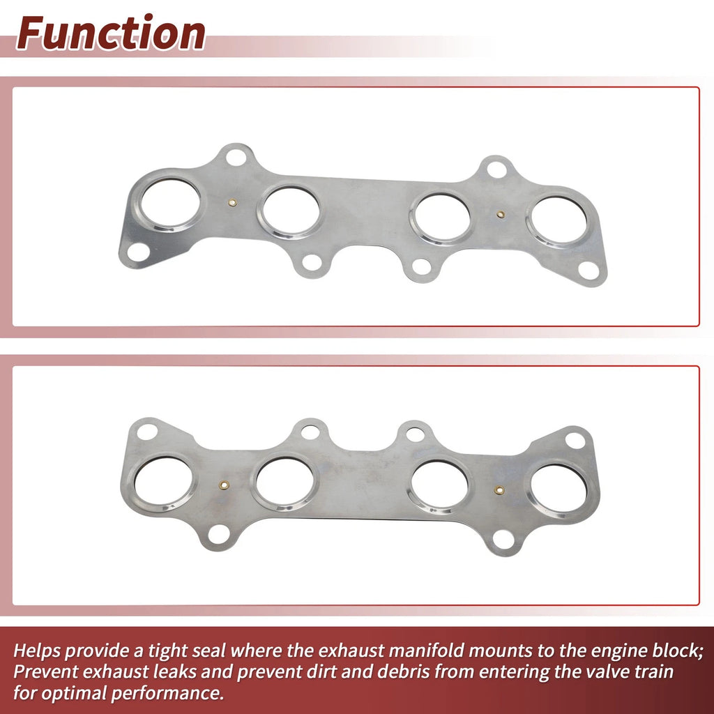 Exhaust Manifold Header Gasket for Toyota Starlet (1989–1999) No. 1717311040