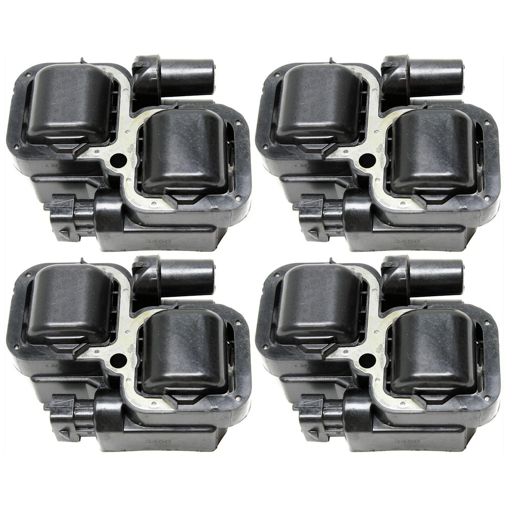 Ignition Coils Set of 4 for MB Mercedes G Class SLK ML R E S CL C CLK CLS