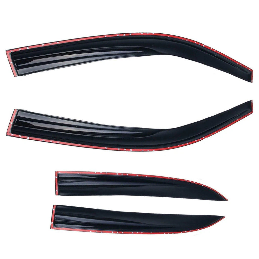 Set of 4 Window Visor Vent Shades for Honda Accord (2003-2007)