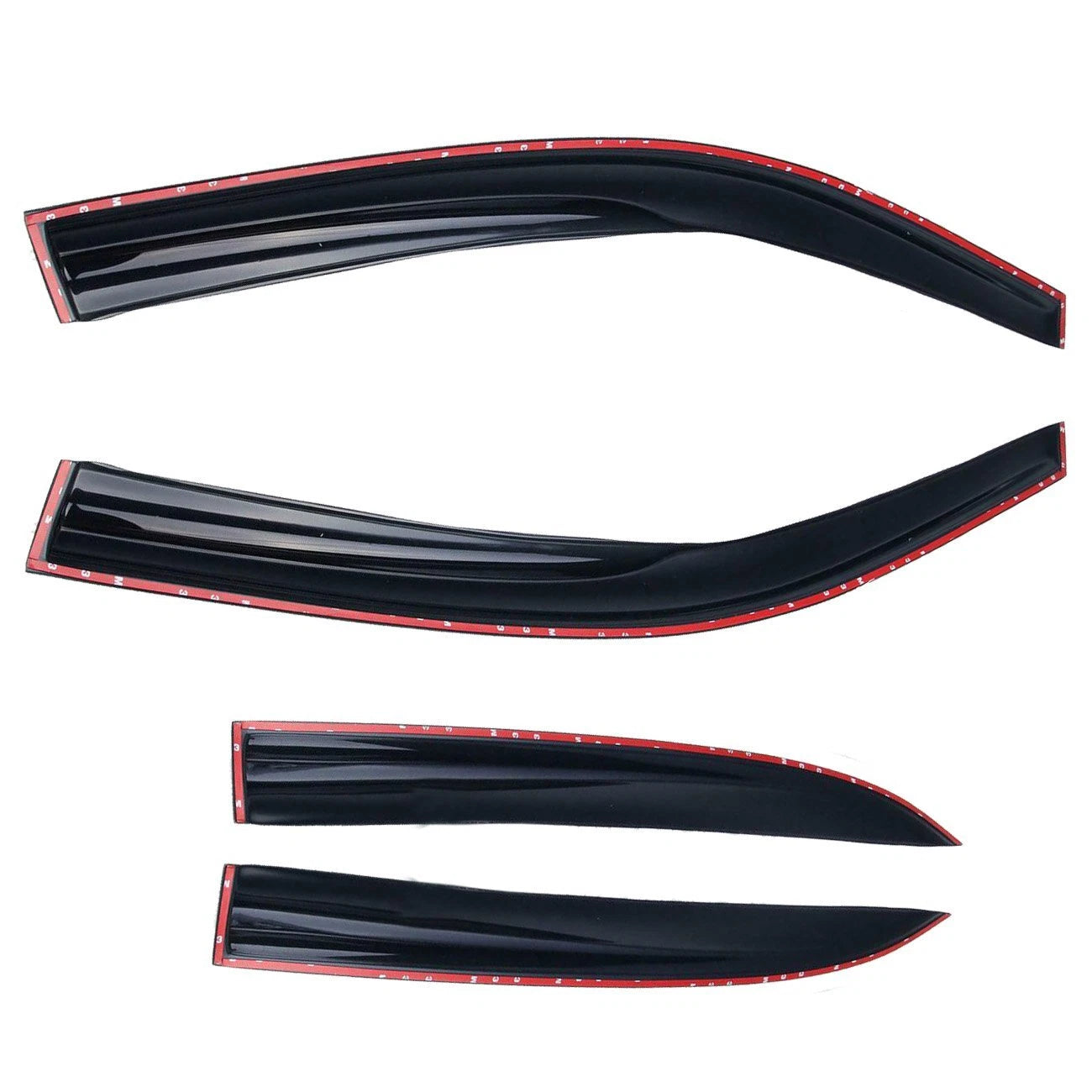 Set of 4 Window Visor Vent Shades for Honda Accord (2003-2007)