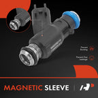 Set of 6 Fuel Injectors for Chevrolet Malibu, Impala (2006–2011)