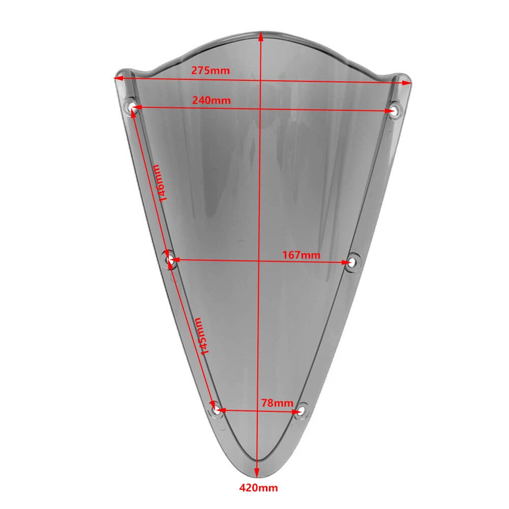 Windscreen Wind Deflector for Suzuki GSX R125 (2014–2018)