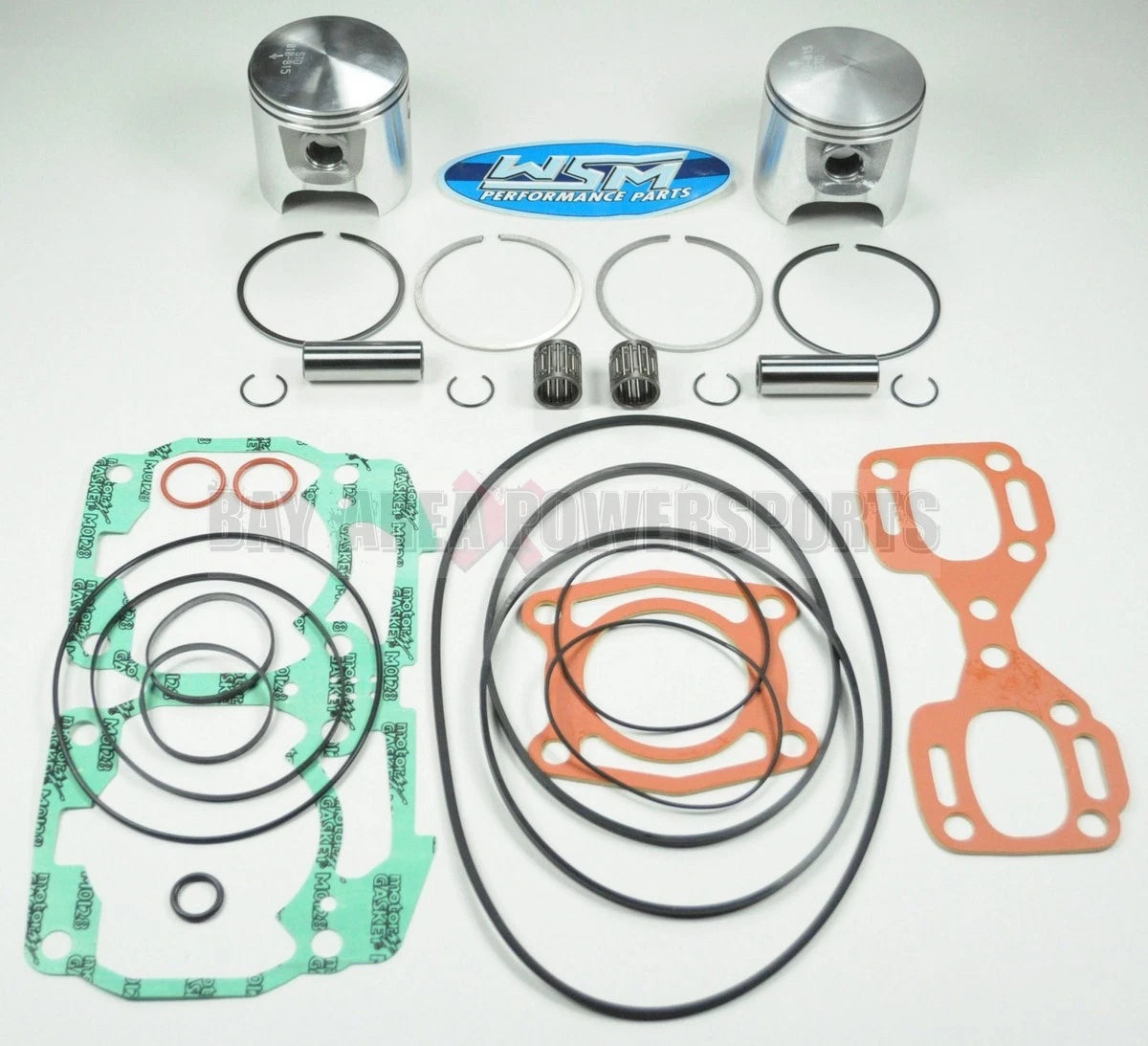 Piston Gasket Set for Sea Doo 787 800 RFI GSX GTX GTI 3D